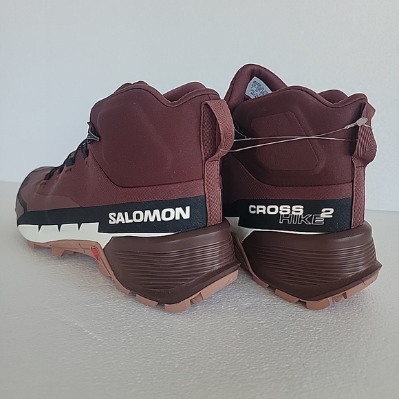 Salomon Cross Hike 2 Mid GTX Hiking Boots Waterproof Womens Size 9.5 - Picture 4 of 10